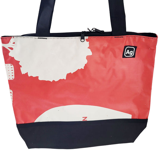 Banner Zipper Tote (Wholesome)