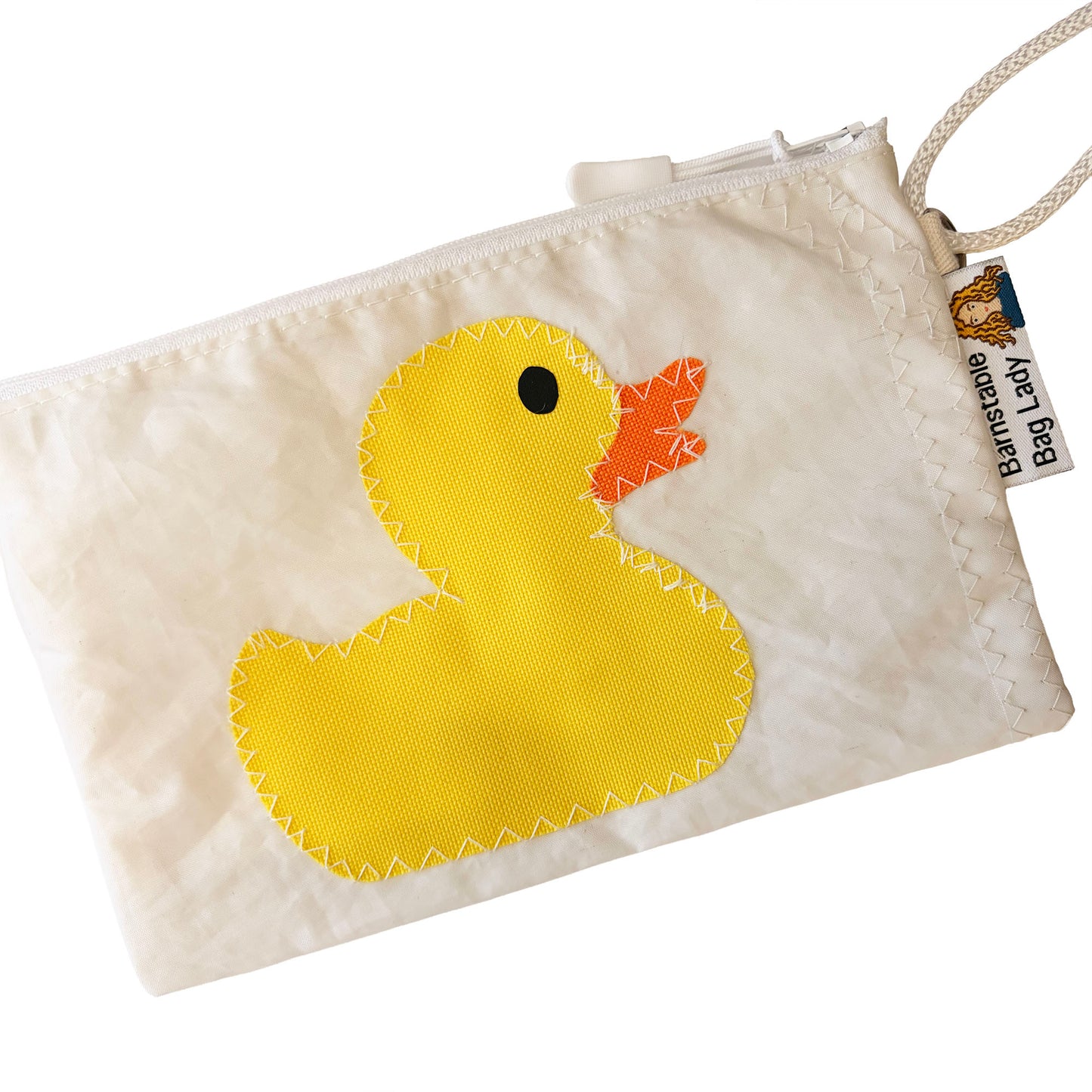 Sailcloth Wristlet - Rubber Duckie