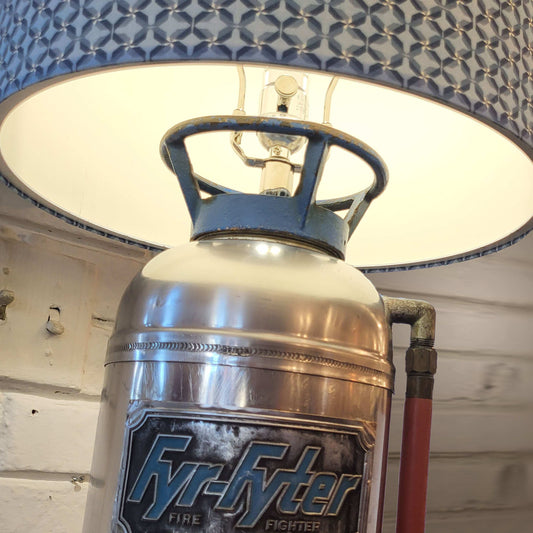 Fire Extinguisher Table Lamp