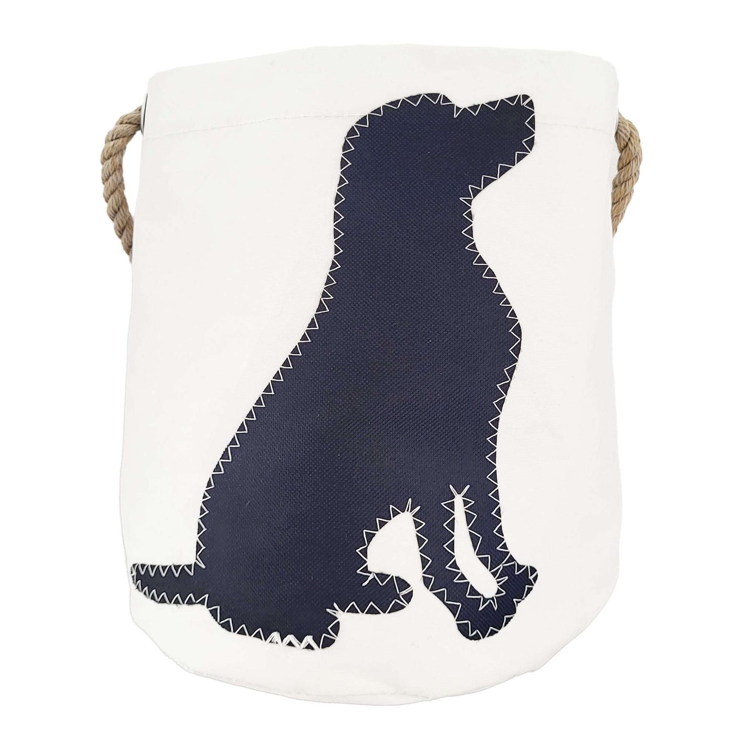 Sailcloth Bucket Bag - Black Labrador