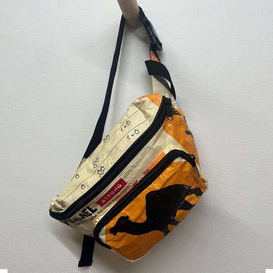 Animal Feed/Cement Bag Fanny Pack Camel