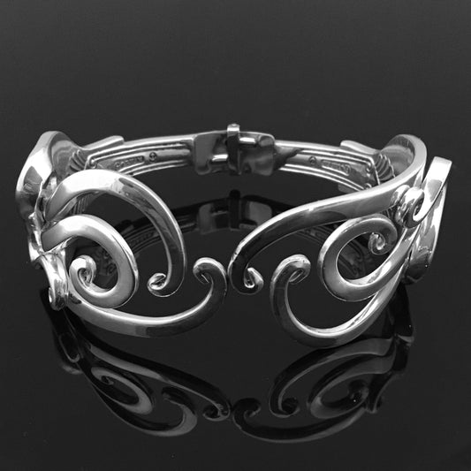 Double Fork Bracelet - Abstract 5