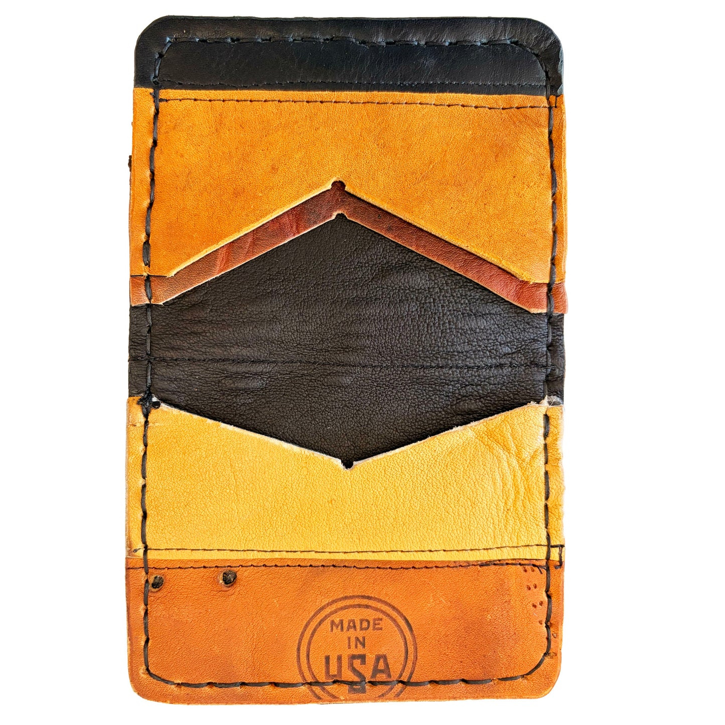 Leather Baseball Glove Wallet - All Star Bifold
