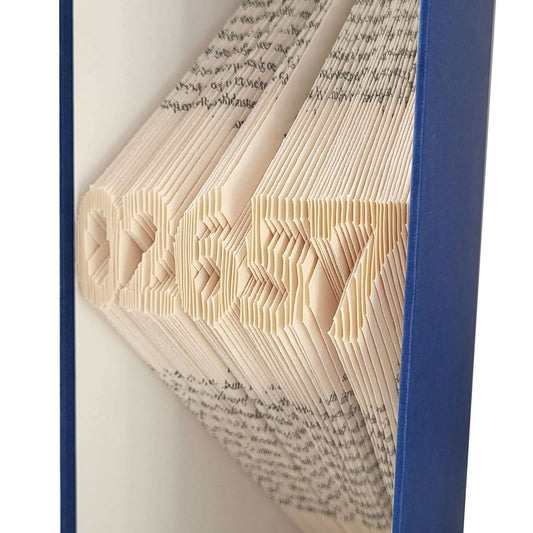 Folded Book Art - 02657 / ZIP Code