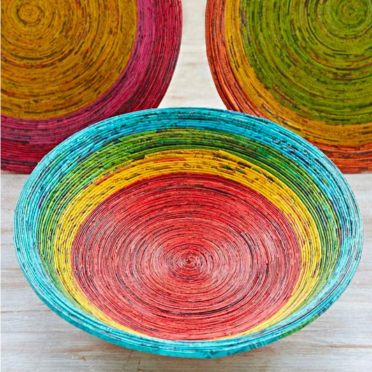 Newspaper Round Bowl XL