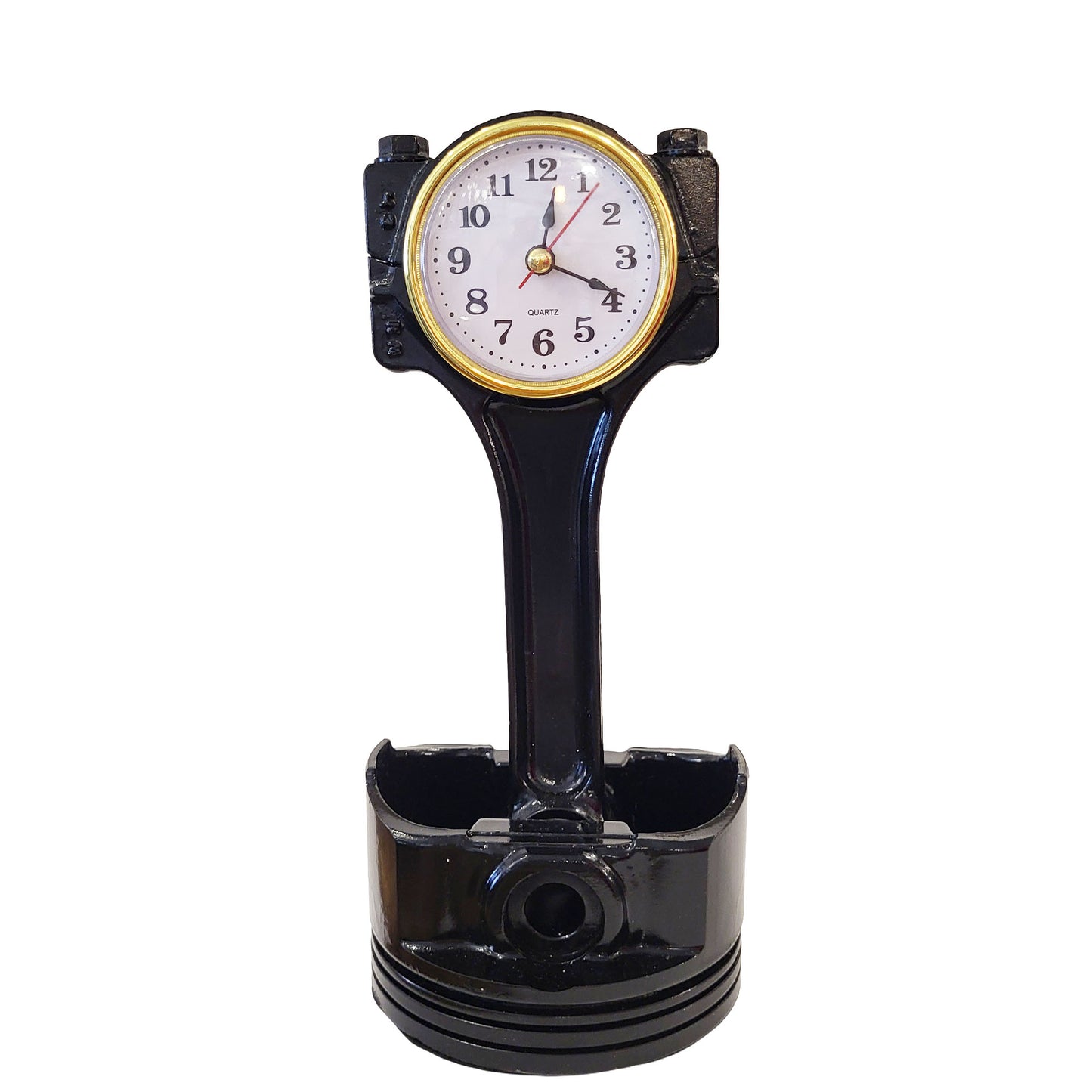 Piston Clock - Black SBC