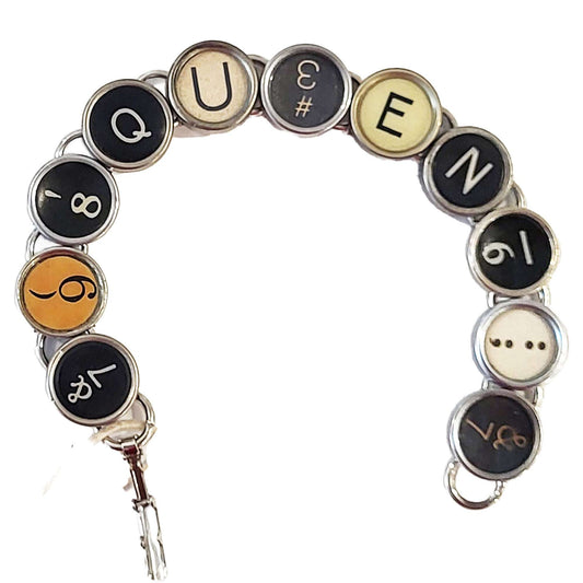 Typewriter Key Bracelet - Messages (Pre-Order)