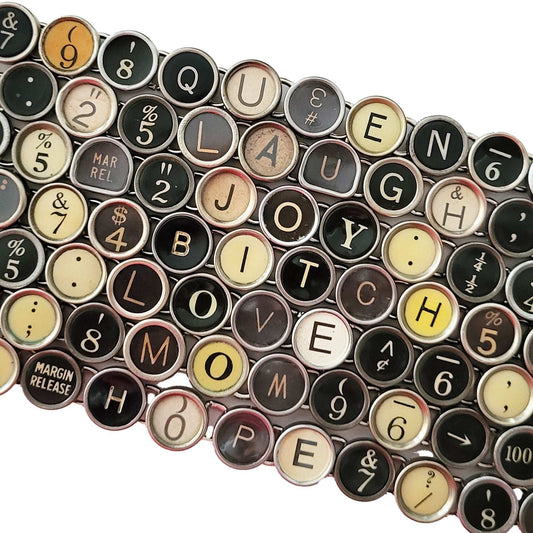 Typewriter Key Bracelet - Messages (Pre-Order)