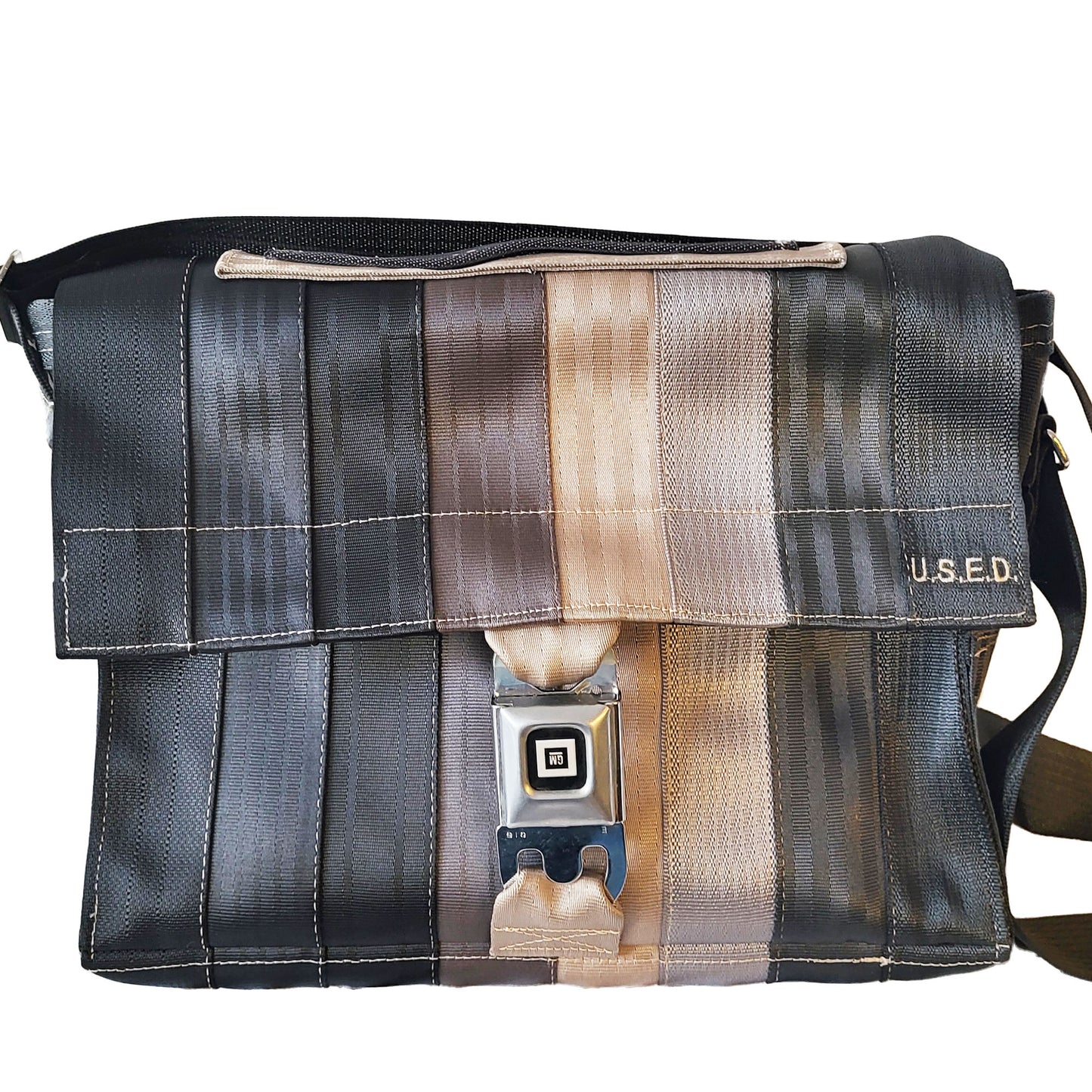 Seat Belt Laptop Bag (Dennis) GM Metal Buckle