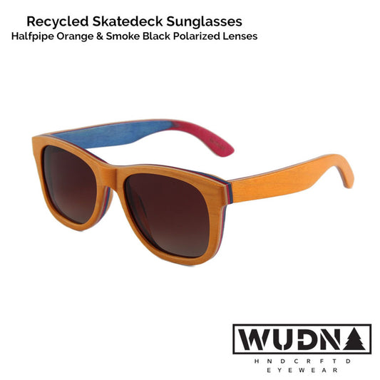 Skatedeck Sunglasses - Halfpipe Orange