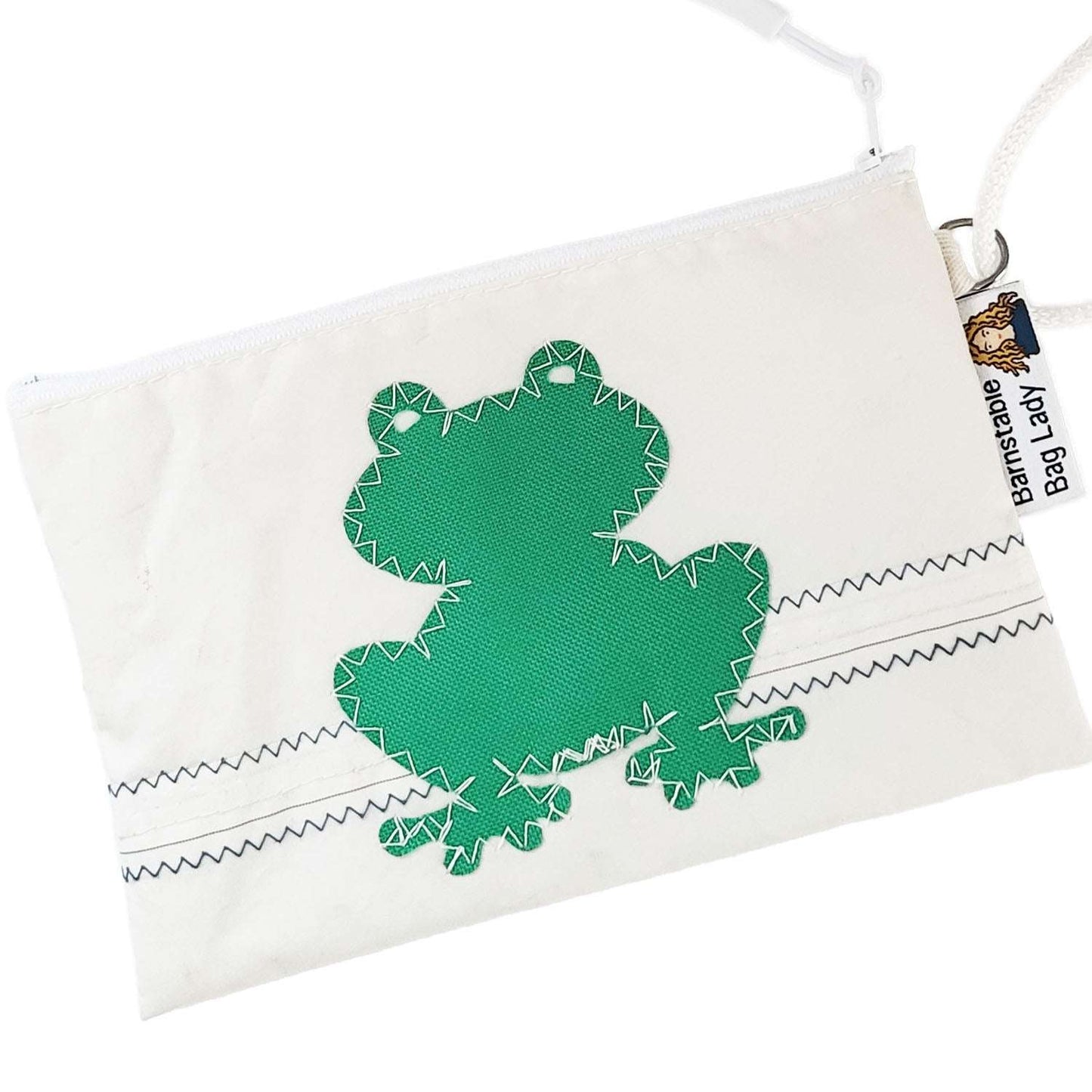 Sailcloth Wristlet - Frog