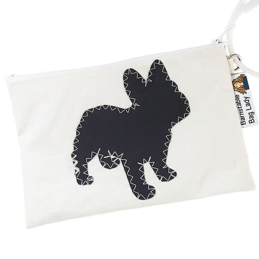 Sailcloth Wristlet - Frenchie