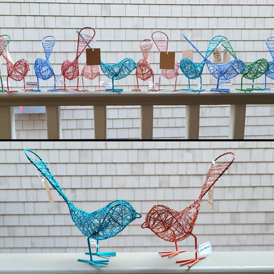 Recycled Wire Bird
