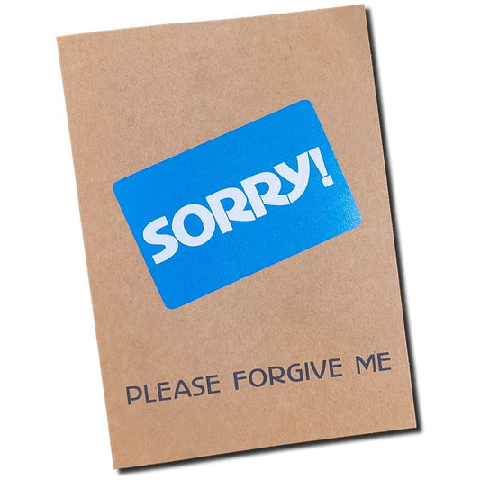 Game Card Greeting Card - Sorry