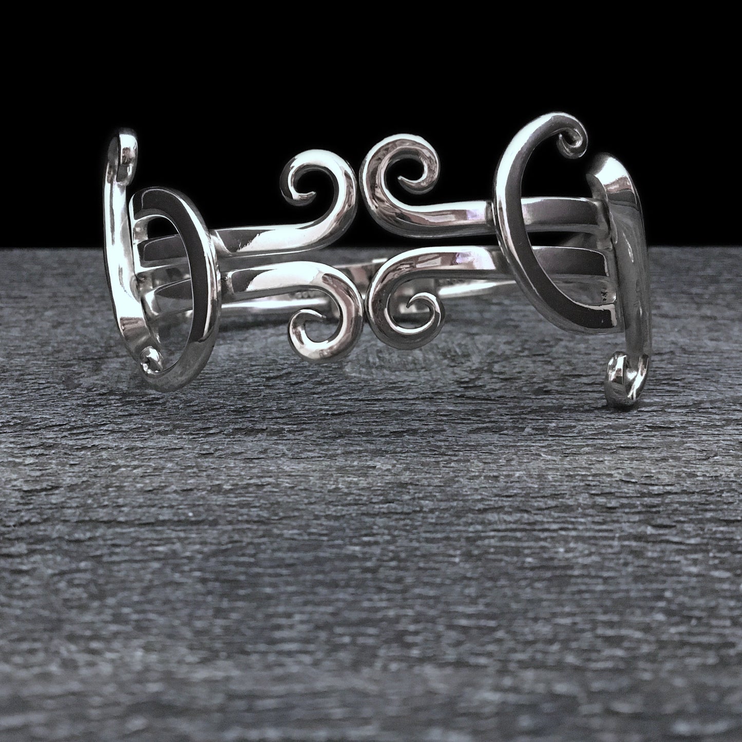 Double Fork Bracelet - Abstract 6