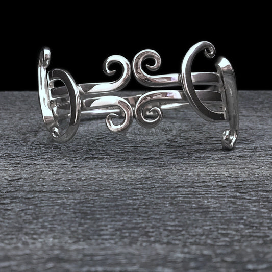 Double Fork Bracelet - Abstract 6