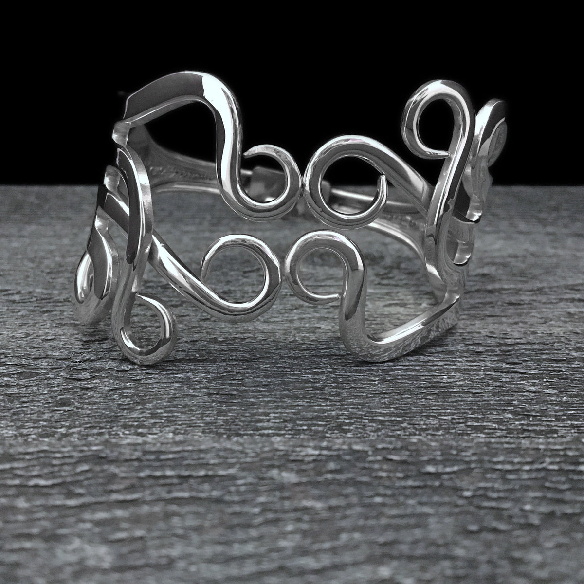 Double Fork Bracelet - Celtic Twist
