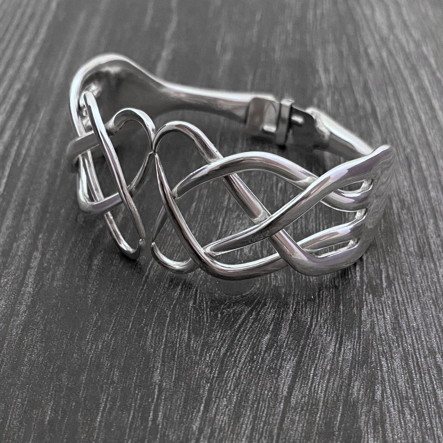 Double Fork Bracelet - Celtic Knot