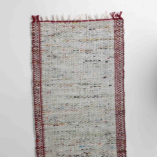 Newspaper Eco News Woven Table Runner