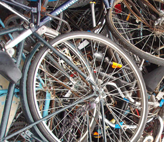 Made from Bicycle Chains & Parts