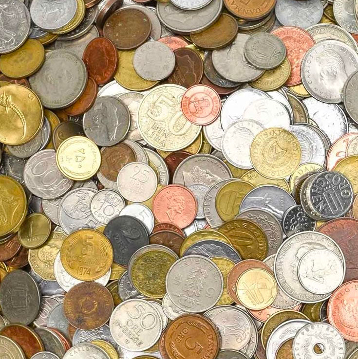 Made from Coins & Tokens