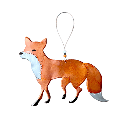 Aluminum Can Ornament - Fox