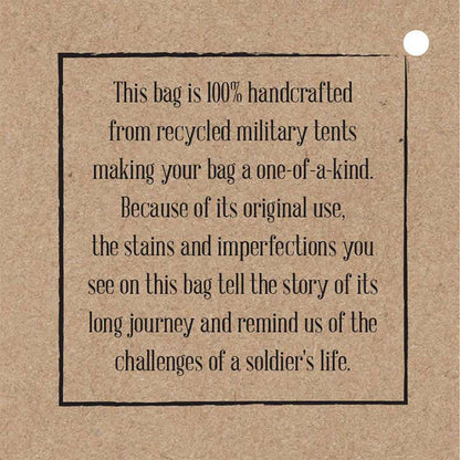 Military Tent Travel Bag - I Haven’t Been Everywhere...