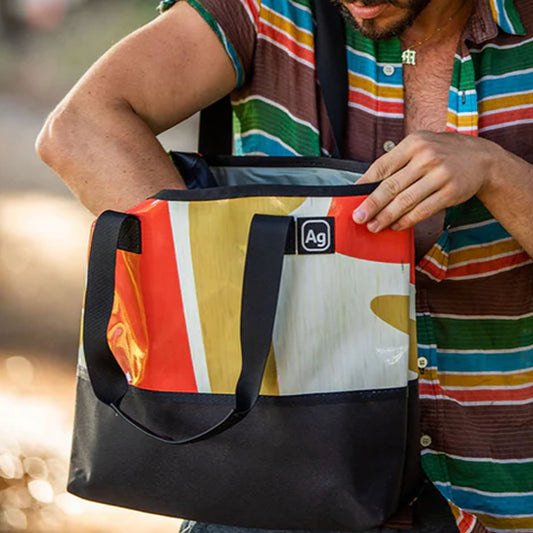 Banner Zipper Tote (Wholesome)