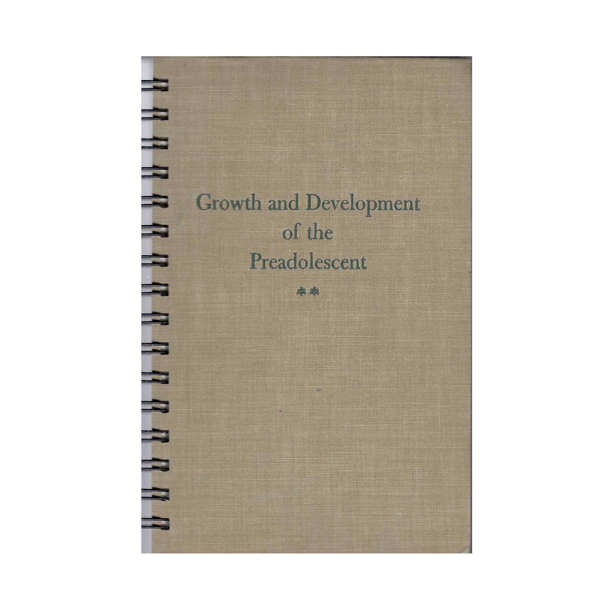 Attic Journal Growth and Development of the Preadolescent