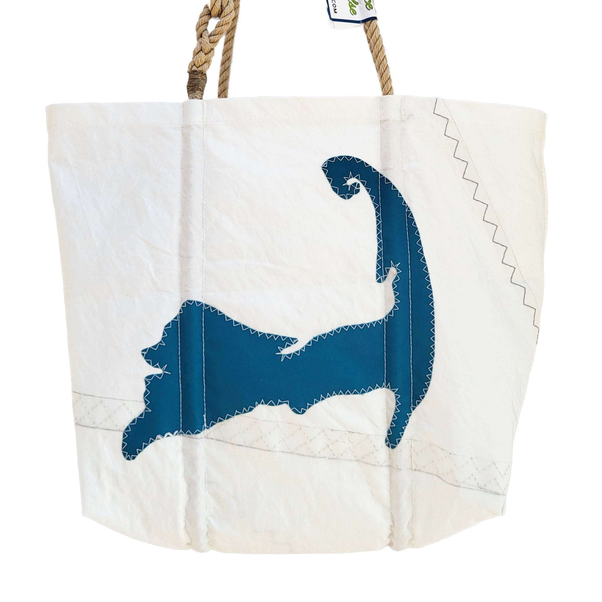 Sailcloth Medium Tote Bag - Teal Cape