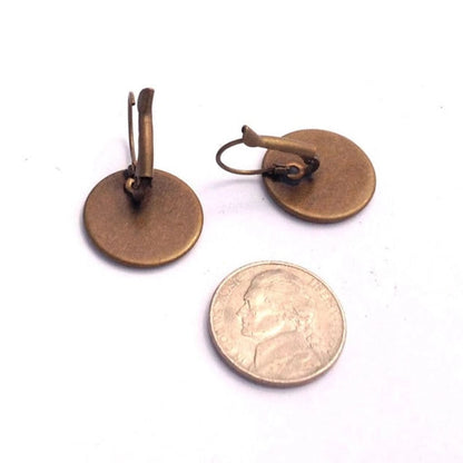 Postage Stamp Earrings - 1995 USA Baby Wild Animals