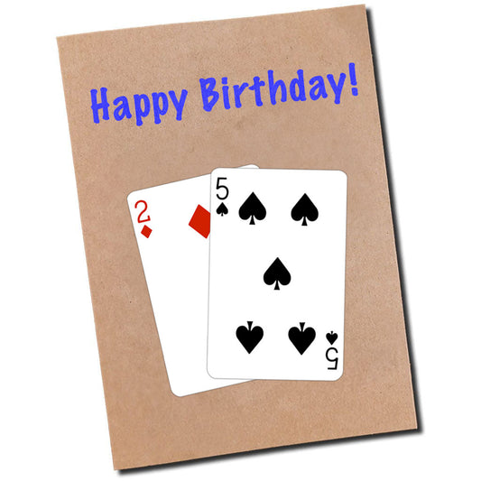 Game Card Greeting Card - Happy Birthday! [AGE]