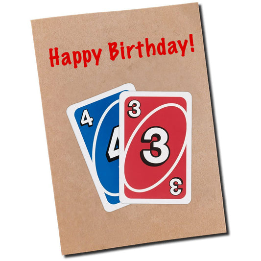 Game Card Greeting Card - Happy Birthday! [AGE]