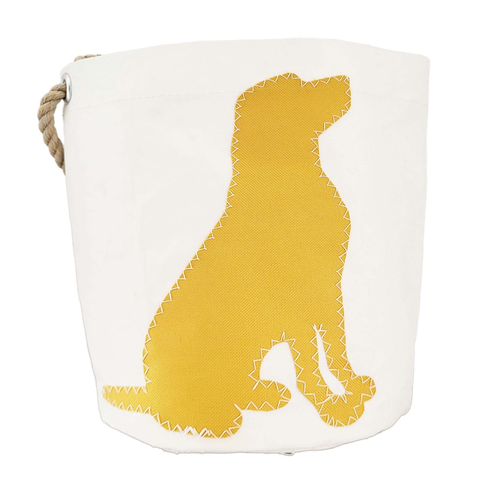 Sailcloth Bucket Bag - Yellow Labrador