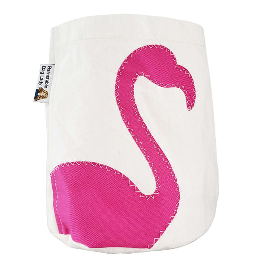 Sailcloth Bucket Bag - Flamingo