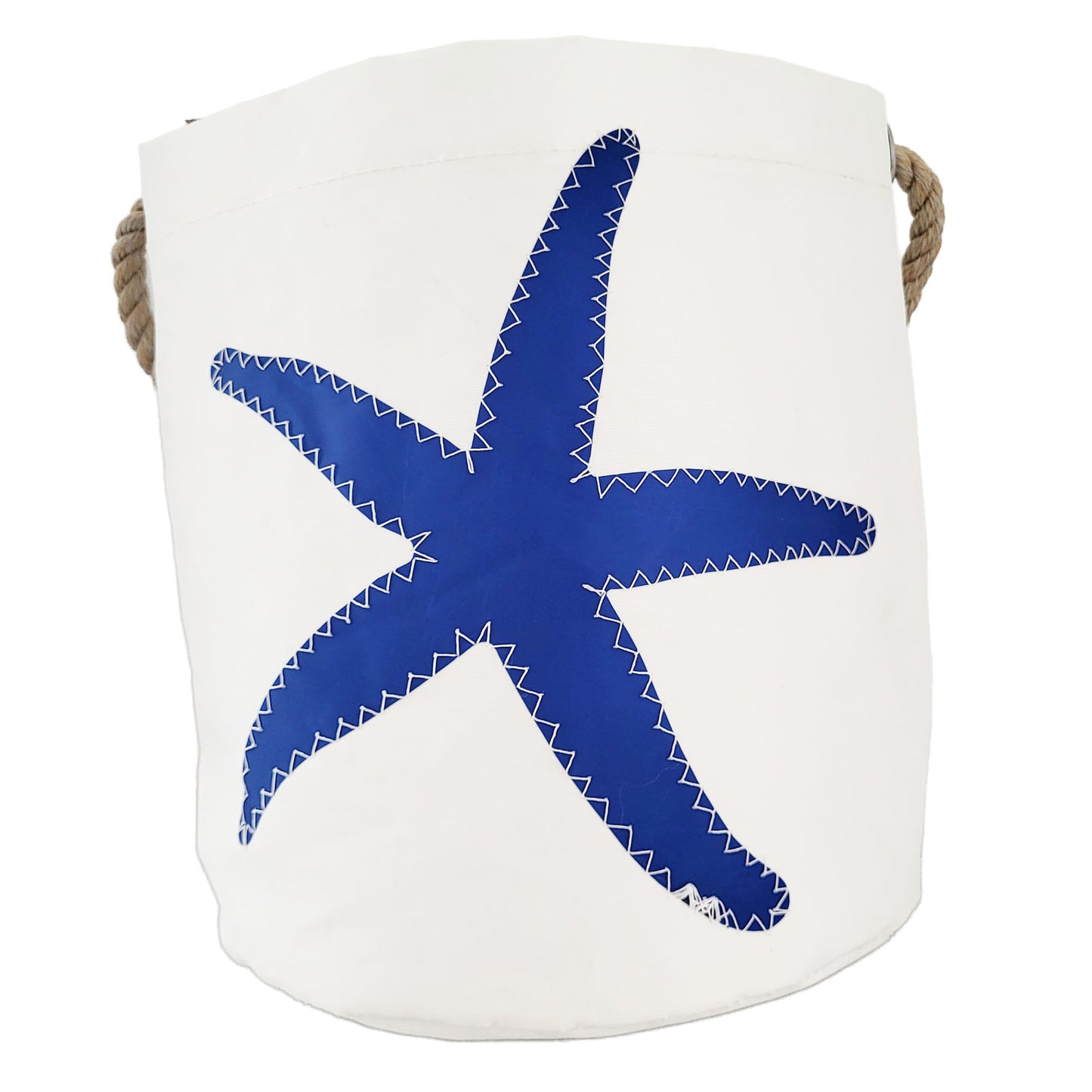 Sailcloth Bucket Bag - Blue Sea Star