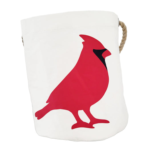 Sailcloth Bucket Bag - Cardinal