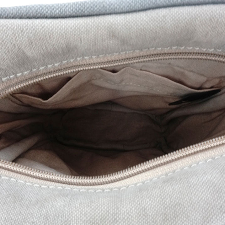 Military Tent Crossbody Bag with Camo