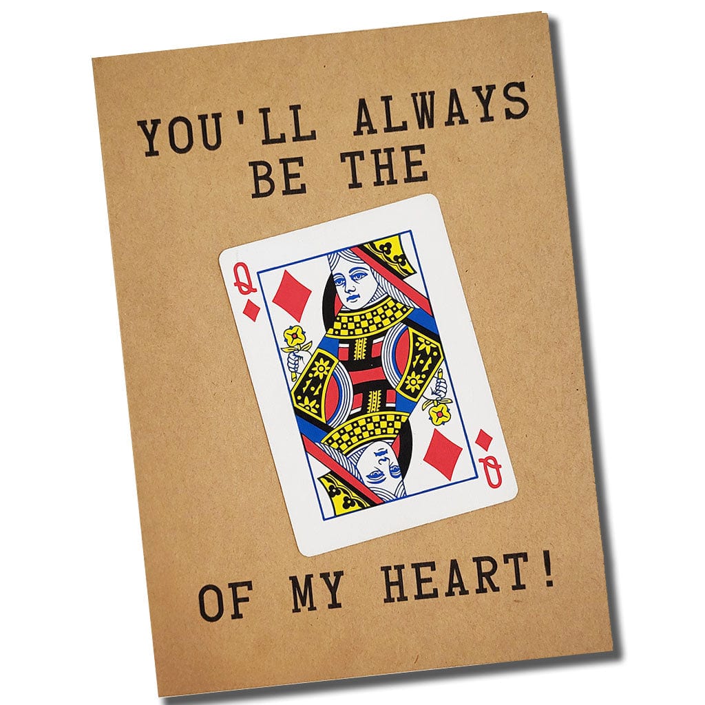 Game Card Greeting Card - [KING/QUEEN] of My Heart
