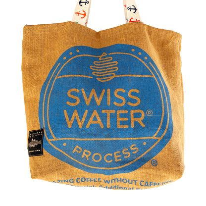 Coffee Bean Sack Tote - Swiss Water/Colombia Excelso