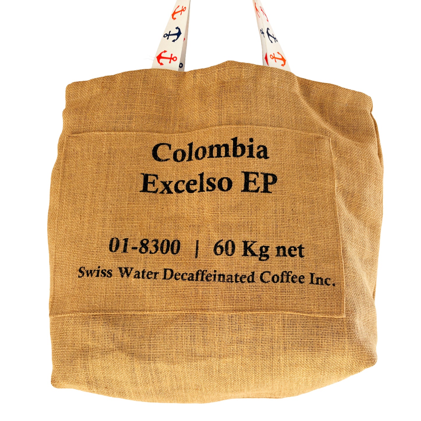 Coffee Bean Sack Tote - Swiss Water/Colombia Excelso