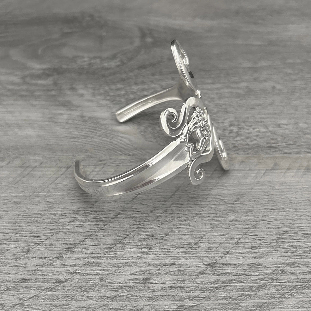 Fork Cuff Bracelet - Spirals