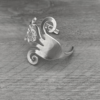 Fork Cuff Bracelet - Spirals