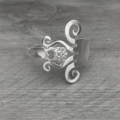 Fork Cuff Bracelet - Spirals