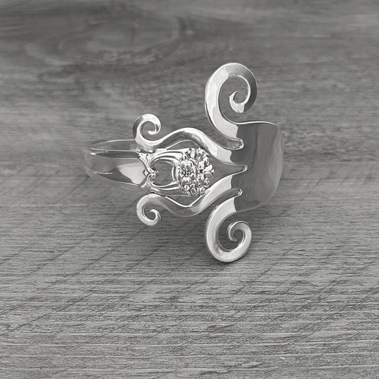 Fork Cuff Bracelet - Spirals