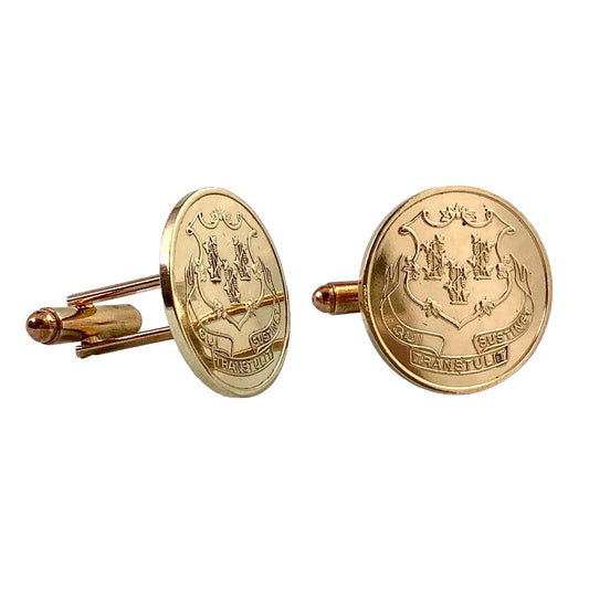 Connecticut Turnpike Token Cufflinks
