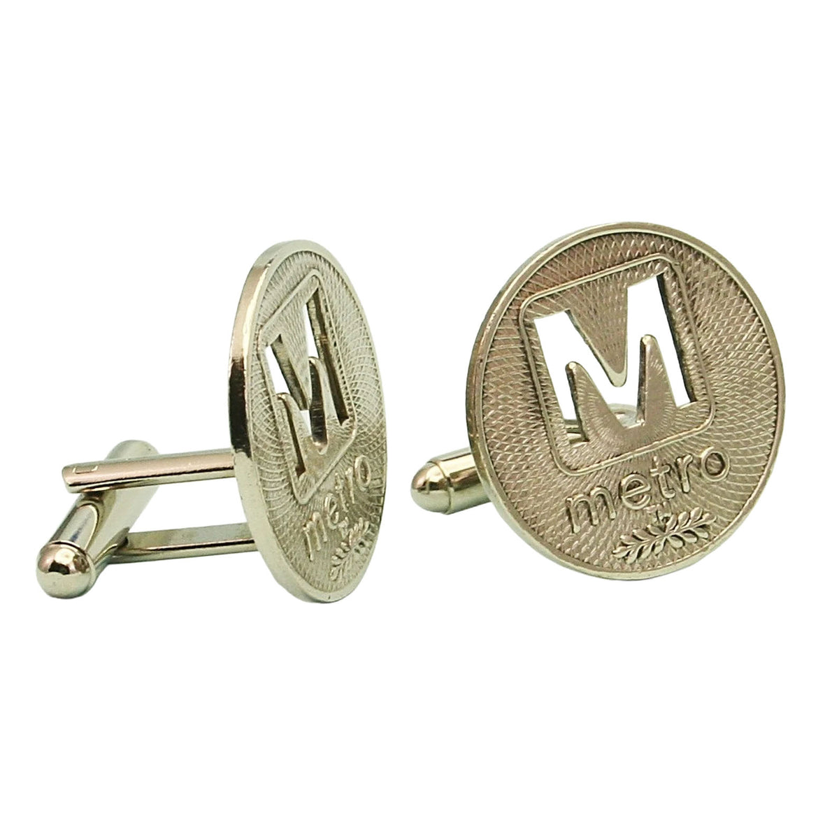Washington Metro Token Cufflinks