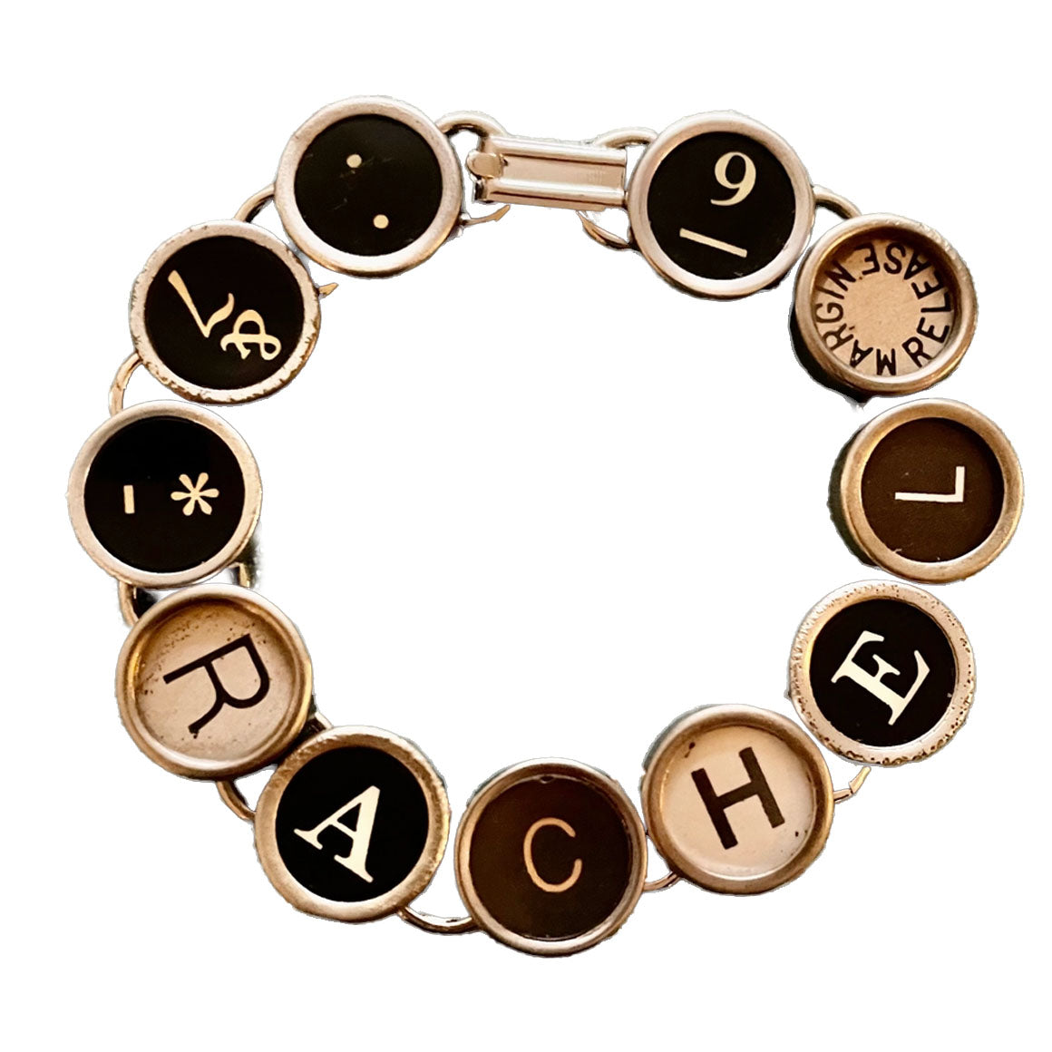Typewriter Key Bracelet - Custom – Repurfect