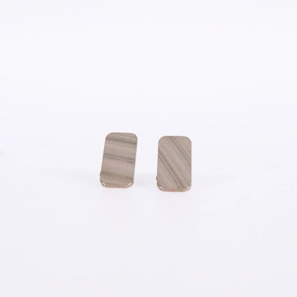 Cymbal Earrings - Short Bar