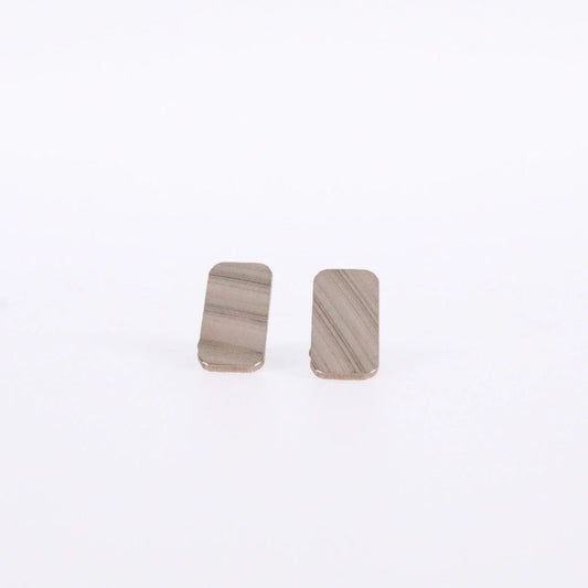 Cymbal Earrings - Short Bar